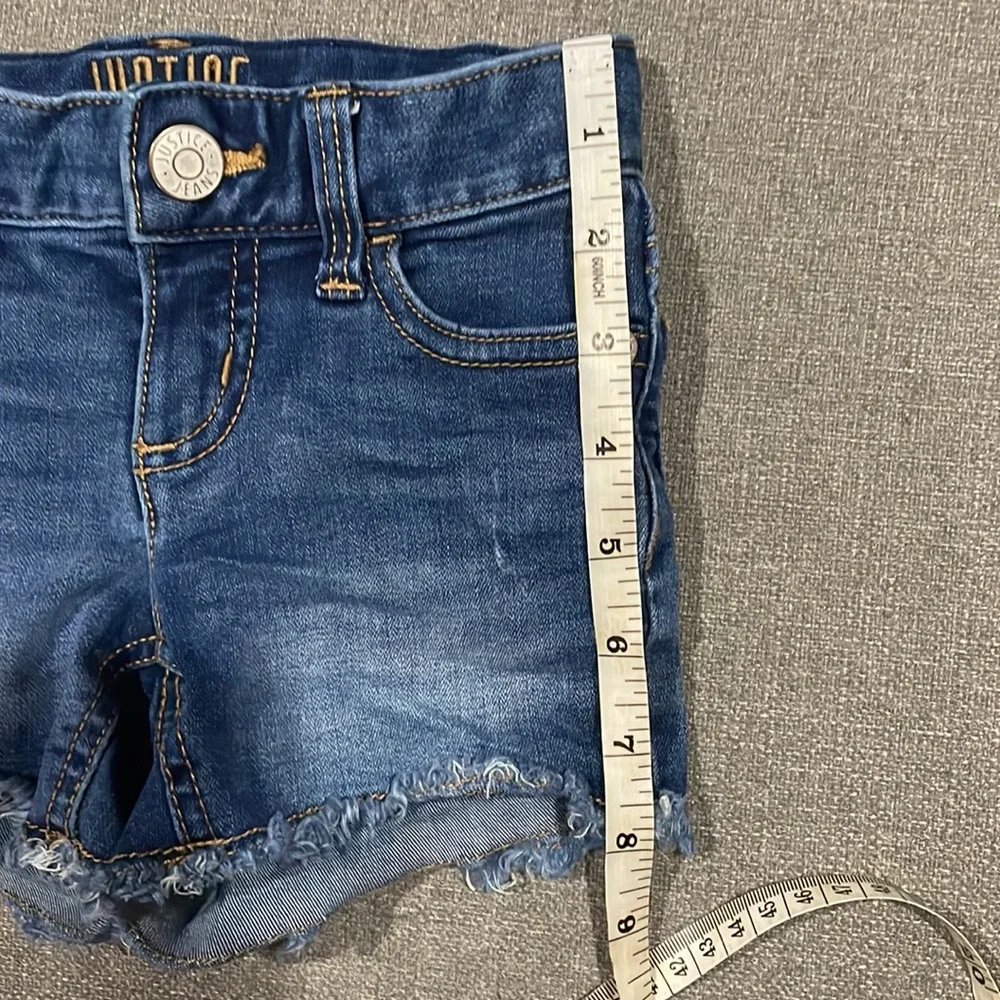 Justice Cutoff shorts reg Blue Wash Denim